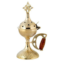 Load image into Gallery viewer, Orthodox  Thimiato - Censer Gold and Two Tone Gold/Silver