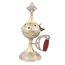 Load image into Gallery viewer, Orthodox  Thimiato - Censer Gold and Two Tone Gold/Silver