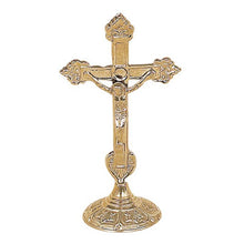 Load image into Gallery viewer, Orthodox Brass Cross Gold or Silver