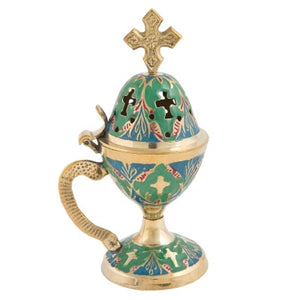 Orthodox Coloured Thimiato - Censer