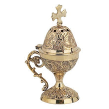 Load image into Gallery viewer, Orthodox  Thimiato - Censer Gold and Two Tone Gold/Silver