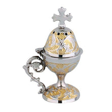 Load image into Gallery viewer, Orthodox  Thimiato - Censer Gold and Two Tone Gold/Silver