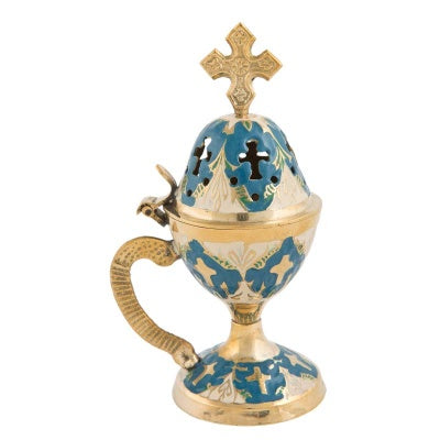 Orthodox Coloured Thimiato - Censer