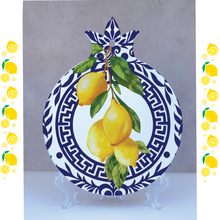 Load image into Gallery viewer, Love Your Lemons Decorative Plaque