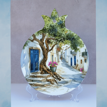 Load image into Gallery viewer, Santorini Decorative Plaque