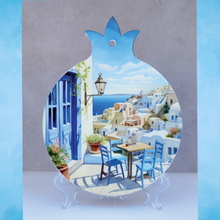 Load image into Gallery viewer, Santorini Decorative Plaque