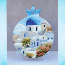 Load image into Gallery viewer, Santorini Decorative Plaque